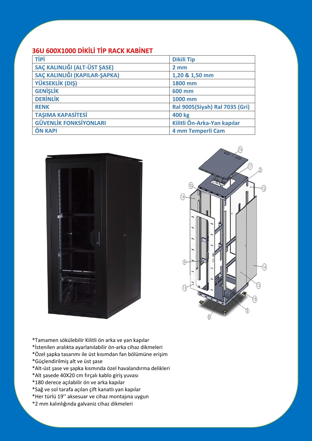 36U 600X1000 DATASHEET-1